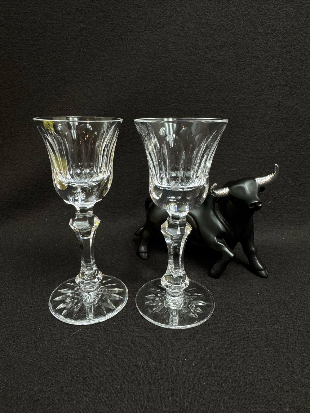 Waterford Crystal Clear Cut Stemmed Wine Glasses - Clear (Set of 2)